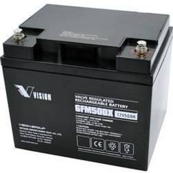 Vision Akkus 6FM50DX Blybatteri 12 V 50 Ah Blyfleece B [Ukendt]